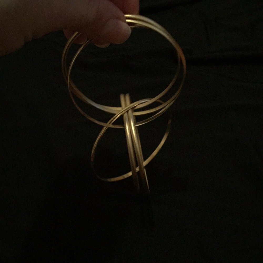 Gold Linked Bangles - Picture 3 of 3